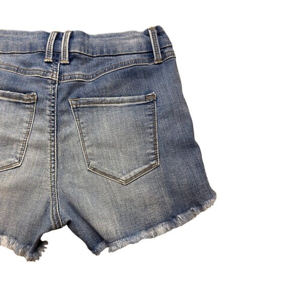 REWASH Real Curve High Rise Distressed Denim Jean Shorts Size 3/26 - Picture 4 of 16